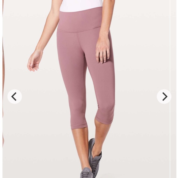 Lululemon Wunder Under Hi-Rise 1/2 Tight *17”